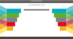 Desktop Screenshot of cursodedublagem.com.br