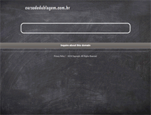 Tablet Screenshot of cursodedublagem.com.br